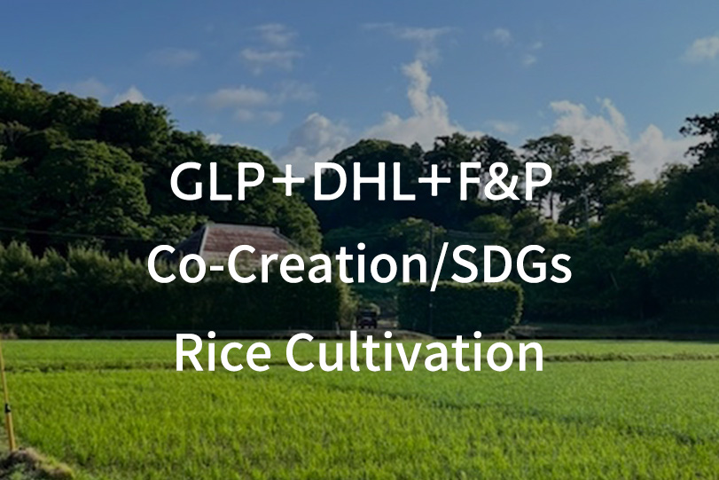 GLP＋DHL＋F＆P 共創・SDGsな米作り